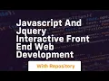 javascript and jquery interactive front end web development