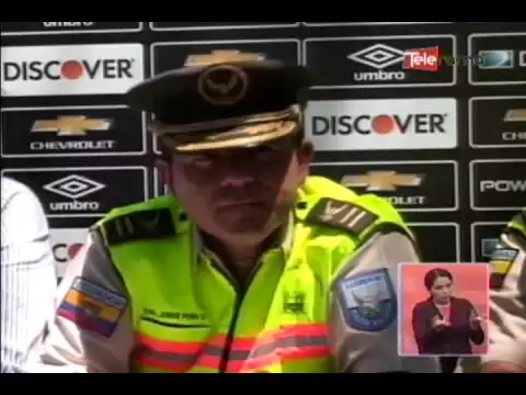 Listo operativo de seguridad para juego Liga de Quito - Barcelona