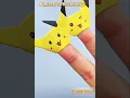 Pokemon Pikachu finger puppets FIY easy paper crafts DIY finger puppets craft