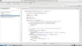 KMP Search in Java
