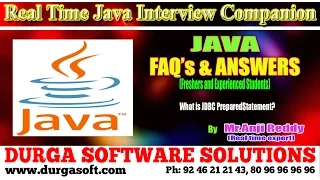 Java Interview Companion What is JDBC PreparedStatement