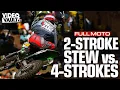 FULL MOTO James Bubba Stewart on a Kawasaki 125cc Against 4 Strokes 2004 Washougal 125 Moto 2