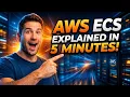 AWS ECS Explained in 5 Minutes AWS Core Concepts