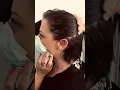 Look closely how an Inside ear Tattoo is made