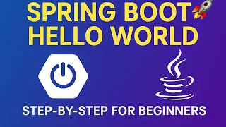 Spring Boot Hello World REST API Beginner Tutorial 2025 PranWithCode