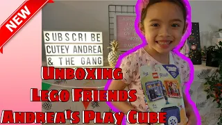 Which pet will you get 🤔? Lego Friends Andrea's Play Cube | with Cutey Andrea