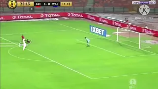 هدف حسين الشحات بطريقه كوميديه  نسخه خود ياض خلاص روح ياض    دندنها