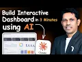 Interactive web dashboard using Claude AI from Excel data
