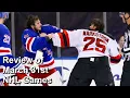 Review With Sound of March 31st NHL Games