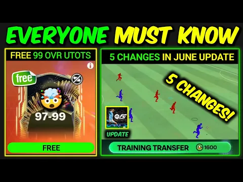 Download MP3 FREE 97-99 UTOTS, New June Update TRAINING TRANSFER Changes [Deep Dive] | Mr. Believer