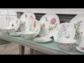 Lenox 16pc Porcelain Butterfly Meadow Dinnerware Set on QVC