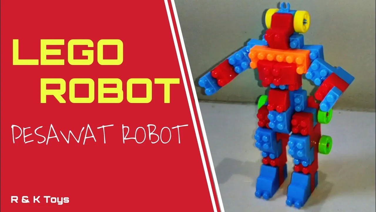 Cara membuat robot sky lego mini. 