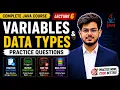 Variables Data Types Practice Questions Java Course in Hindi Lecture 6