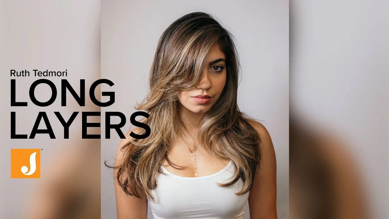 Ruth Tedmori-Long Layers with Curtain Bangs