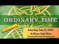 MQH 17th Sunday in Ordinary Time Treasure in a field Saturday July 25th 2026 4 00 PM