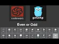 Codewars Even or Odd in Go Golang