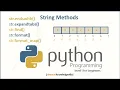 String Methods in Python Part 2 Python String Methods Python String Built-in Functions