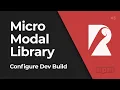 Create a Light Modal JavaScript library - Dev Build using Rollup js