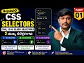 CSS Selectors Tag ID Class Selectors Explained Part 01