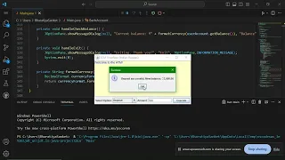 ATM Interface in Java Programming Internship 2023