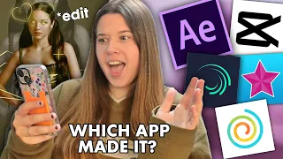 which app made this edit *challenge* (ae, capcut, videostar, alight motion, \u0026 funimate)