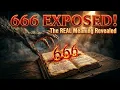 666 Explained The Shocking Truth About the Number of the Beast
