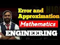 ERROR AND APPROXIMATION MATHEMATICS PRADEEP GIRI SIR