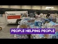 People helping in Houma