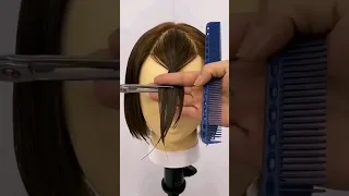 آموزش چتری چیدن مو در خانه   آموزش کوتاهی جلو مو  چتری کوتاه و بلند  استایل            شنیون دندنها