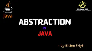 Abstraction in Java lec 50 Java Tutorials BhanuPriya