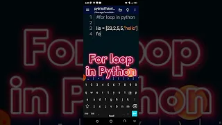 For loop in python-how to iterate in python-iterating through iterables