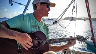 SailAway | Eric Dove LIVE Acoustic Sunset Concert | Sailboat, Sunset, Songs