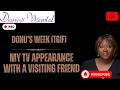 Lagu MY TV APPEARANCE WITH A VISITING FRIEND