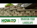 How To Maintain your Landscaping Menards