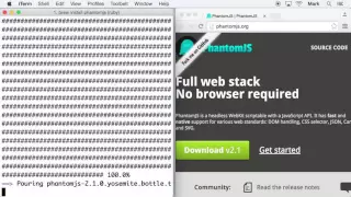 Setting Up PhantomJS Selenium WebDriver