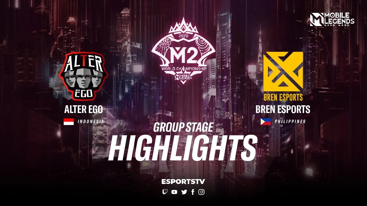Alter Ego vs Bren Esports Highlights M2 World Championship 2020 | Bren vs AE ESPORTSTV