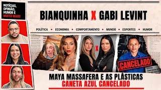 BIANQUINHA x GABI LEVINNT | CANETA AZUL CANCELADO | JÚLIA ZANATTA LEVA HATE NO TWITTER