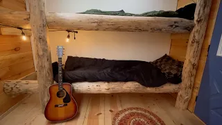 Log Bunk Beds Cheap and Easy