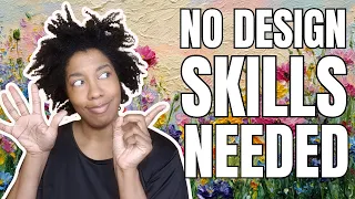 How to Make TV Frame Art to Sell on Etsy No Design Skills Needed