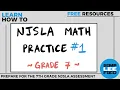 NJSLA - Algebra 1 Review PDF Answer Key Link in Description