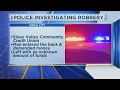 Police Investigating Robbery In Sioux City