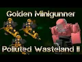 Golden Minigunner in Polluted Wasteland II Roblox TDS