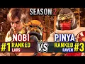 Download Lagu T8 🔥 NOBI (#1 Ranked Lars) vs PINYA (#3 Ranked Raven) 🔥 Tekken 8 High Level Gameplay