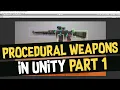 Weapon Generator inspired by Borderlands using Unity
