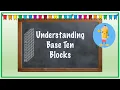 What do base ten blocks mean