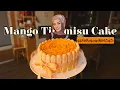 Download Lagu تيراميسو المانجو بشكل كيكة🥭، حلى بارد وجميل في التقديم Mango Tiramisu Cake Recipe 