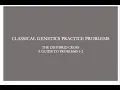 PRACTICE PROBLEMS THE DIHYBRID CROSS