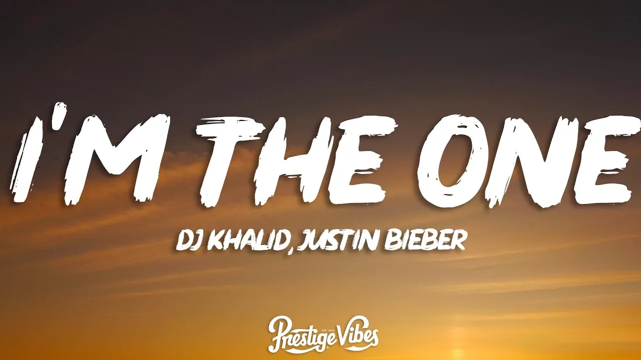 DJ Khaled - I'm the One (Lyrics) ft. Justin Bieber, Chance the Rapper, Lil Wayne