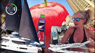 #211 Cruising the CONCRETE CANYONS of the BIG APPLE | Sailing Sisu Leopard 45 Catamaran