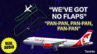 Download Flapless landings. Air Canada Rouge Airbus A320 declares PAN-PAN at Toronto. Real ATC MP3